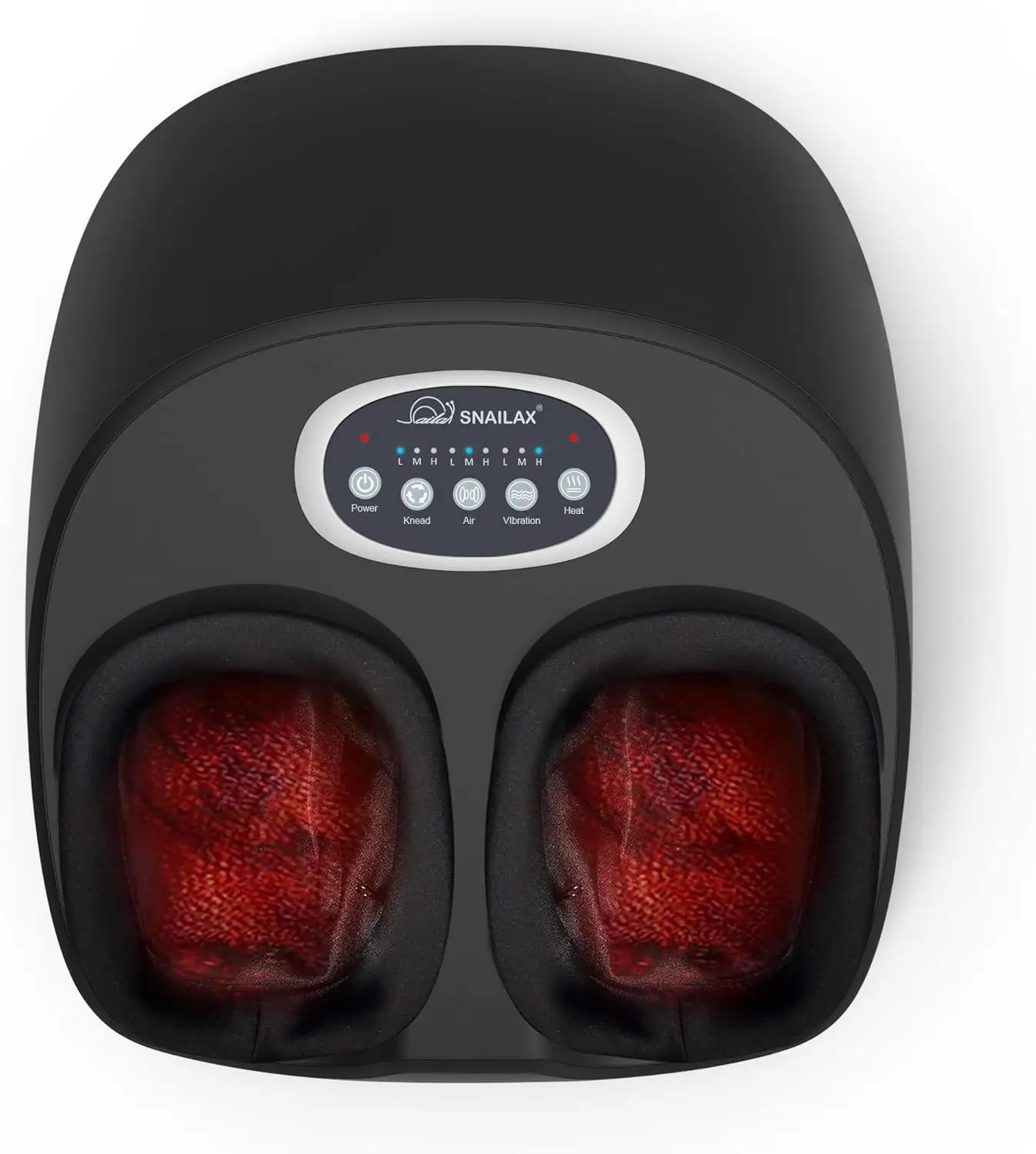 

Heated Foot Massager with Shiatsu, Compression & Vibration - FSA Eligible, Size 13, Ideal for Plantar Fasciitis Relief
