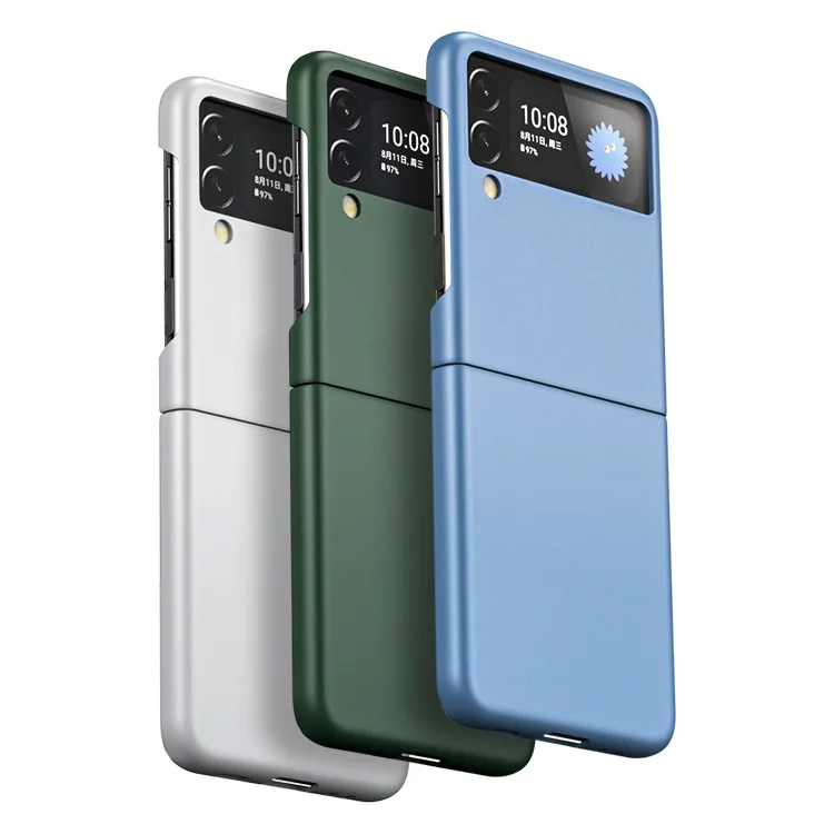 2022 New Ultra thin Skin Feel Case for Samsung Galaxy Z Flip 4 5G PC Cover Anti-knock Fashion Cases for Galaxy Z Flip4