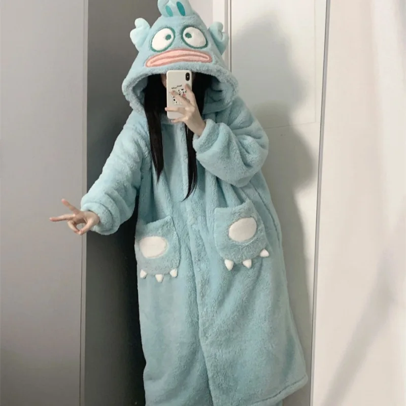 Adult Clownfish Cosplay Costume Robes Kigurumi Onesie Anime Nightgown Halloween Cartoon Pajamas