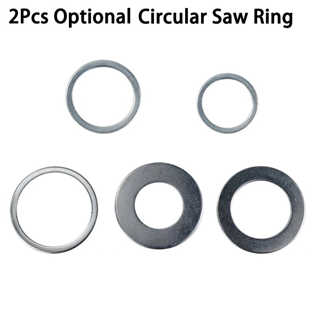 2Pcs/Pack Circular Saw Ring 20-30mm Circular Saw Blade Reduction Ring Washers Bore Conversion Gasket Conversion Ring For Grinder