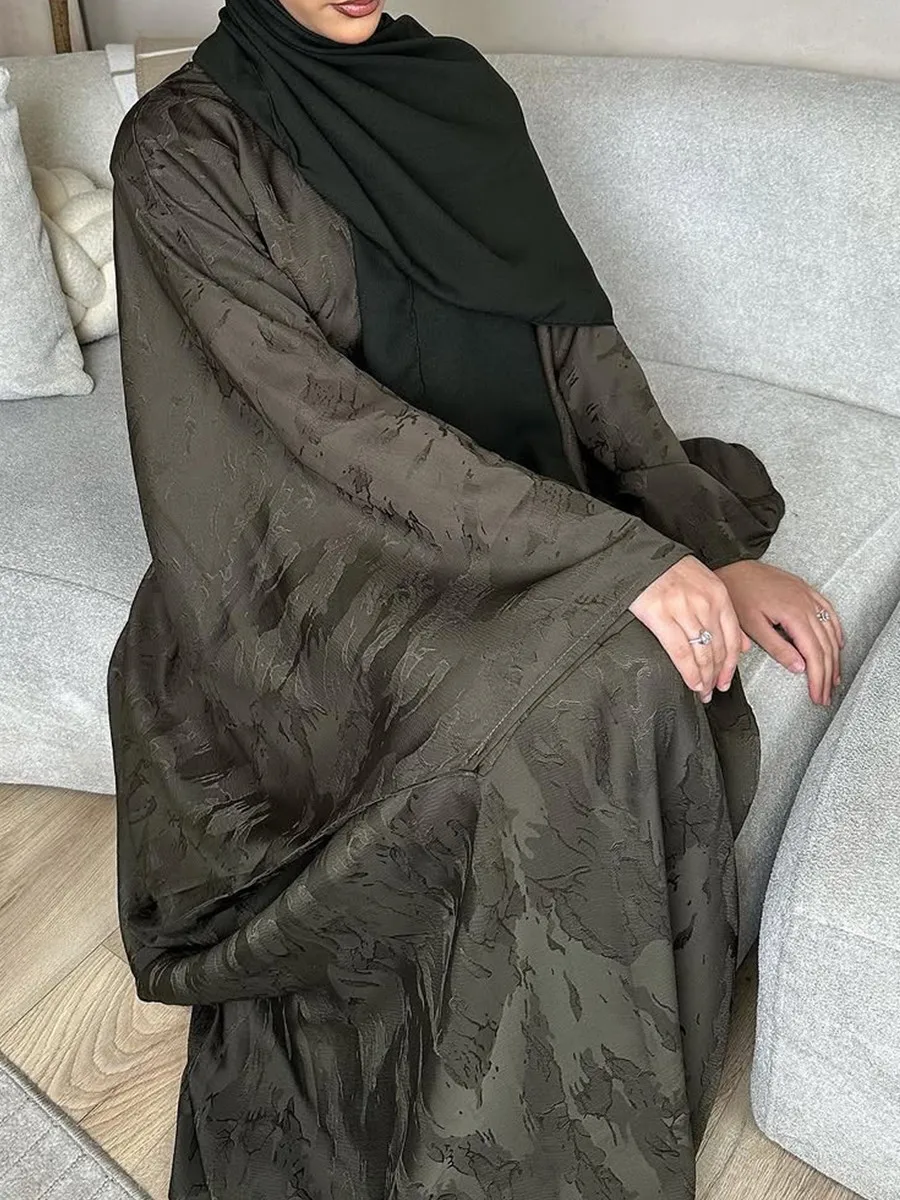 Middle East Dubai Turkey Abayas For Women Ethnic Style Bat Sleeve Hijab Dresses Ramadan Robe Femme Islam african Long Dresses