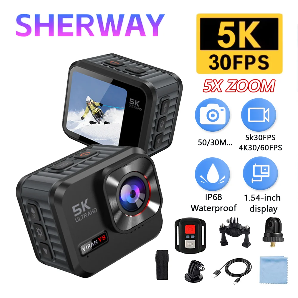 5K Sport Action Cam…