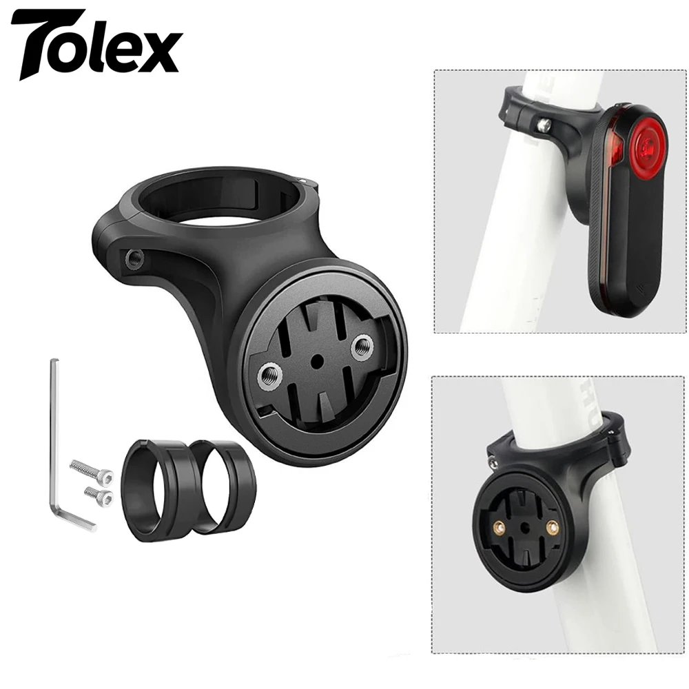DOMEN Bicycle Saddle Lamp Mount For Garmin VariaRadar RTL510 515 500 RVR315  Bike Seatpost Taillight Bracket Bike Accessorie