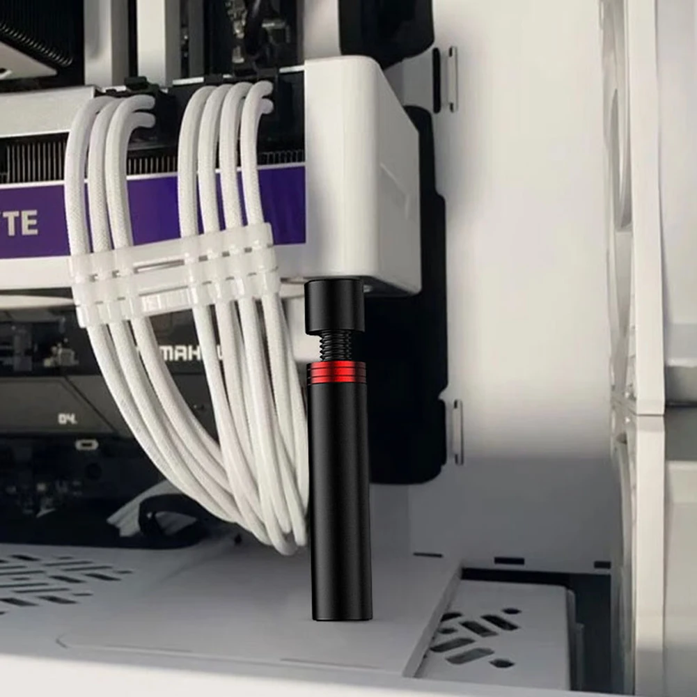 วิดีโอกระเป๋าเก็บบัตร VC-16กราฟิกการ์ด GPU รองรับปรับ Telescopic โรตารี่สกรูอลูมิเนียมการ์ด Sag Bracket