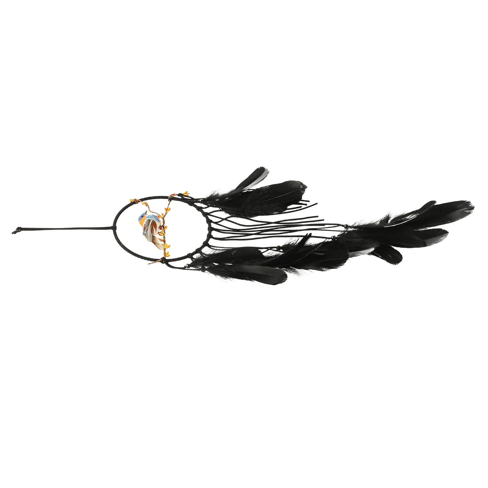 

Macrame Dreamcatcher Pendant Elegant Woven Wall Hanging Decorative Home Wall Art Room Decor Capturing Harmony