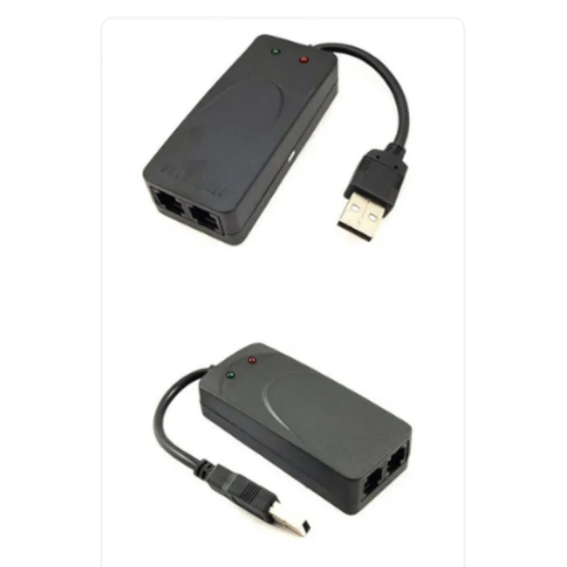 USB 56K Fax Modem CX93010 Chip Dual Port Fax Modem Computer Fax Transmit Receive Adapter