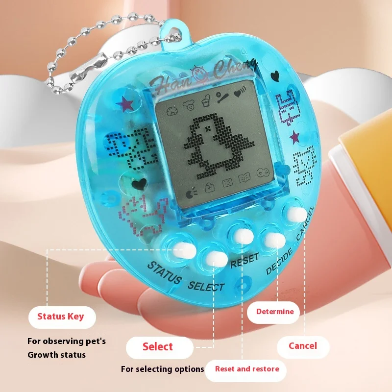 Hot Selling elektronische huisdiermachines Handheld Mini nostalgische gameconsoles Kinderpuzzelspeelgoed, hangende decoraties Geschenken