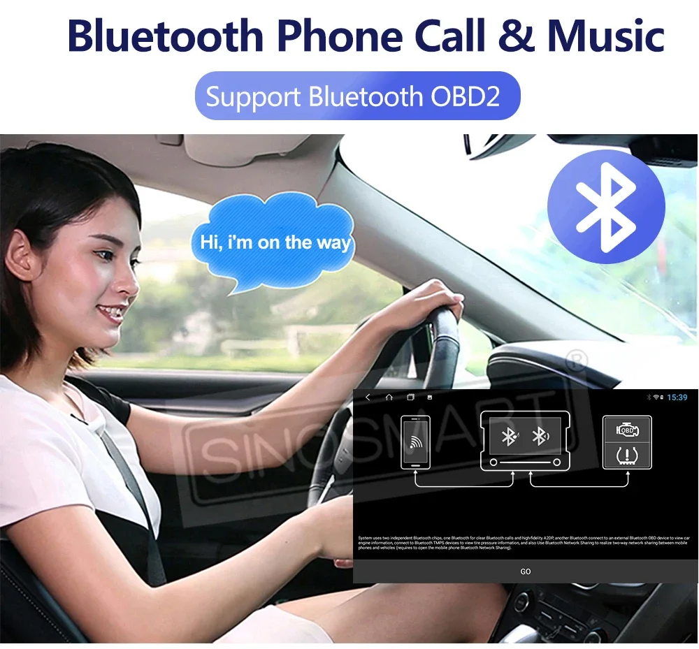 SINOSMART Android Navigation für Mazda 6 Mazda6 Atenza GH 2008–2012 2. Gen Autoradio GPS DSP CarPlay Android Auto Bose Unterstüt – Detail 22