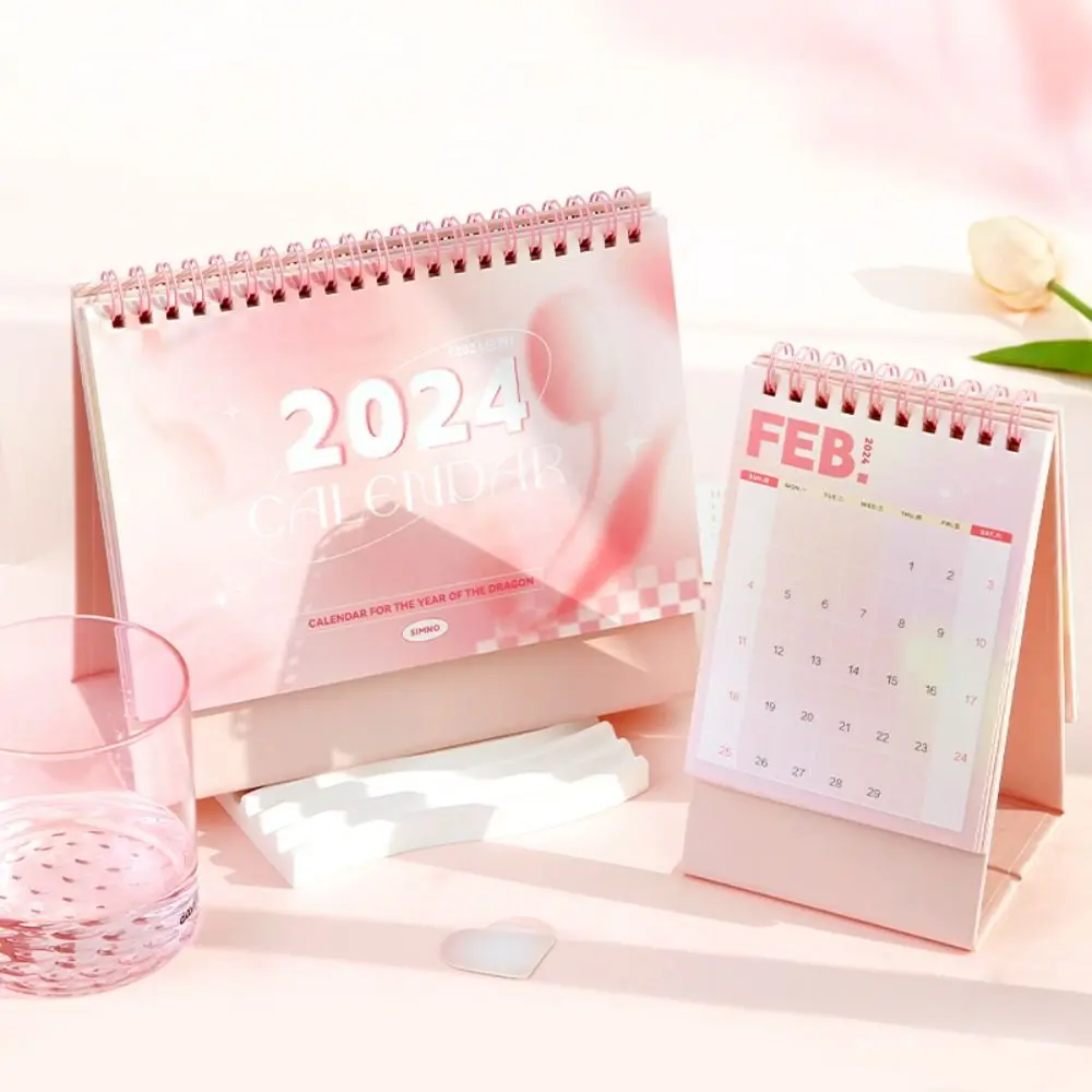 

Agenda Organizer 2024 Calendar Schedule Planner Yearly Agenda Desktop Calendar Daily Schedule Standing Flip Calendar Organizing