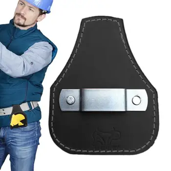Elektricien Meetlint Gereedschapstas Lederen Heupzakje Riemhouder Bevestiging Voor Standaard Meetlint Loodgieter