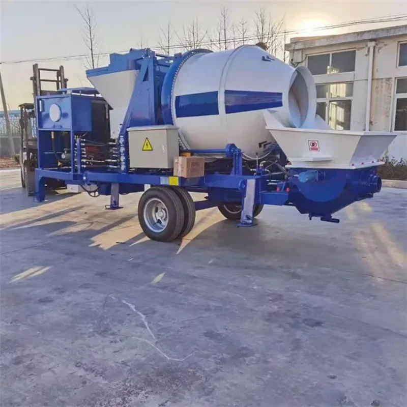 YG 30m3/h Capacity Concrete Mixer Pump Truck Mounted Concrete Pump Construction Portable Trailer Concrete Pump Machine For Sale