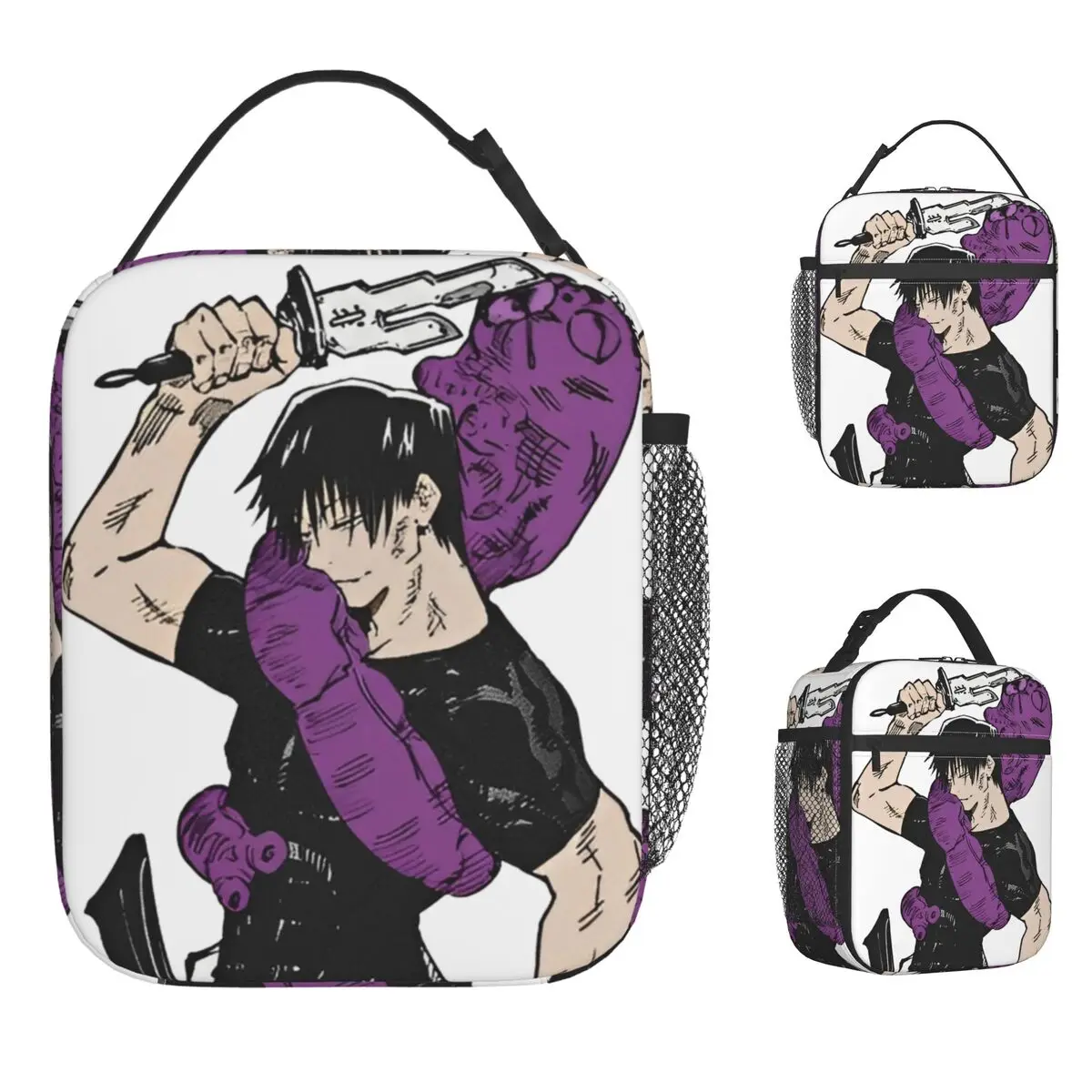 

Jujutsu Kaisen японская манга сумка для обеда Gojo Satoru школьный ланч-бокс для детей забавная термосумка-тоут Оксфорд сумка-холодильник