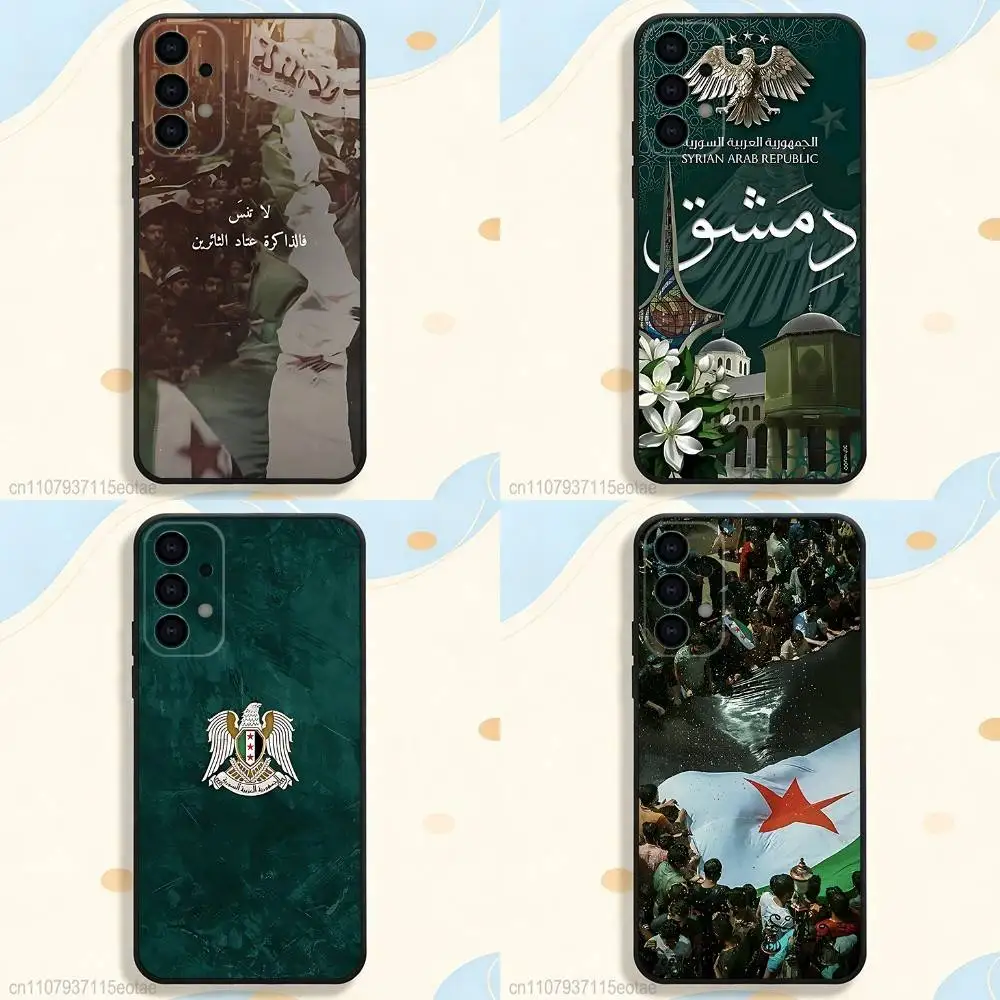 Flag Of Syria S-Syrian Phone Case for Samsung S series s21 s