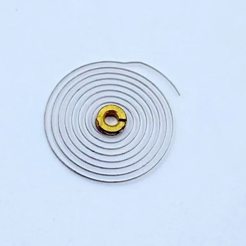 Mechanical Alarm Clock Components Alarm Clock Parts Balance Wheel and Hairspring Original Hairspring Full Pendulum Hairspring