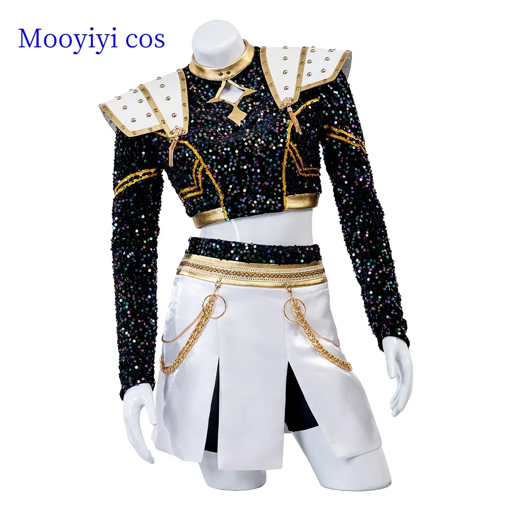 

Newly Zoey Cosplay Costume Halloween Christmas Role Playing Party Comic Game Kpop Demon Hunters cosplay Size XS-XXL Plus Size