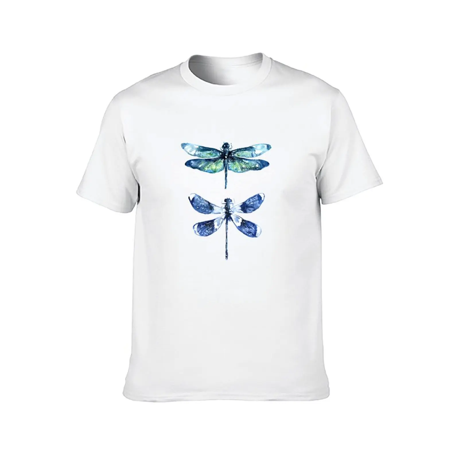 Dragonfly Wings T-Shirt plain anime tshirt graphic t shirt vintage blue lock men tshirt