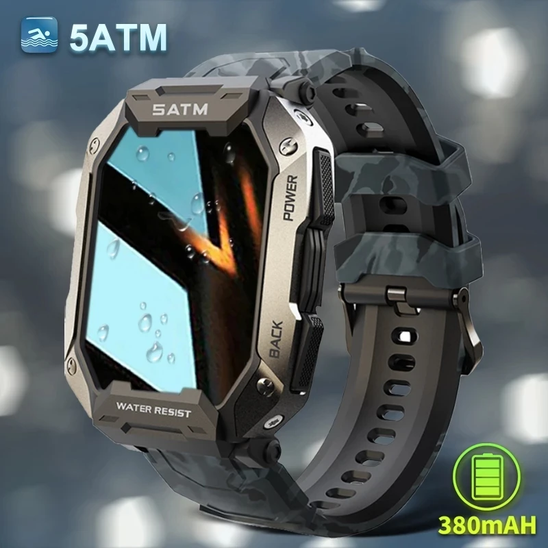 2023 New Swim Sport Smart Watch Men smartwatch 50m depth IP68 waterproof fitness Watch Bluetooth For Android ios smartwatch Men