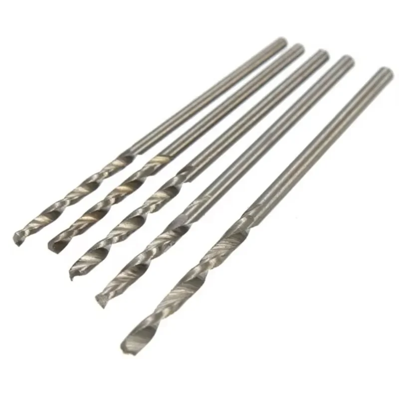 20Pcs High Speed Steel HSS Micro Twist Drill Bit Set Mini Drill Bit Case Repair Parts Tool Kit for Woodworking 0.3mm-1.6mm