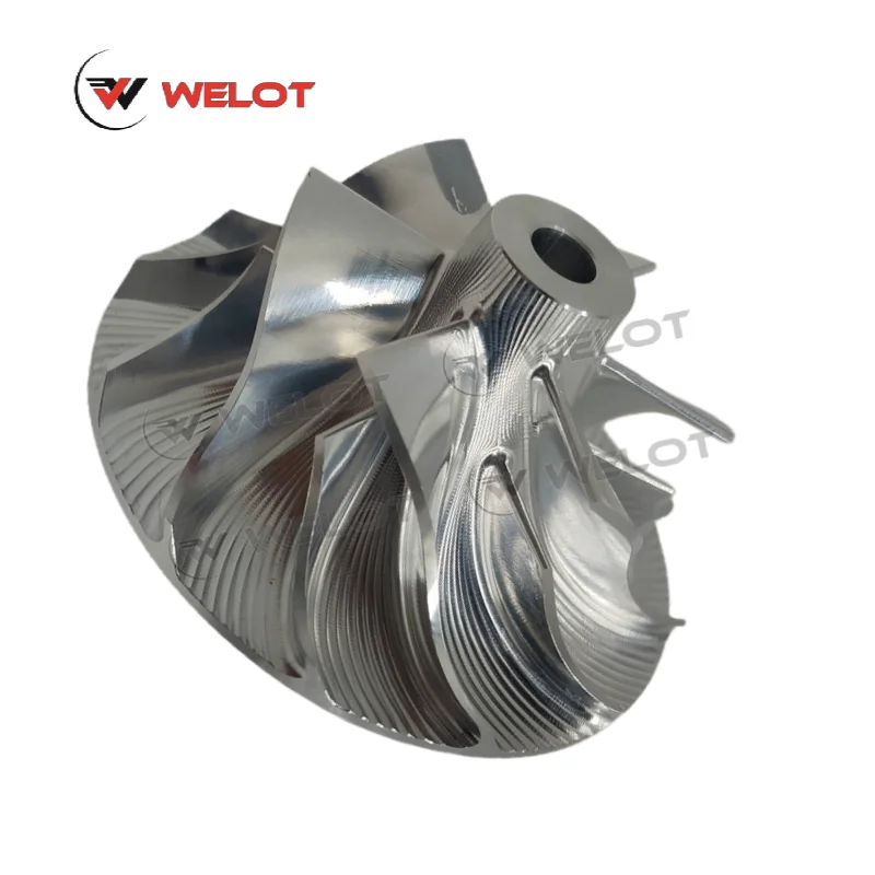 MFS billet GT1549S Turbo Compressor Wheel 713667 734204 For Citroen Jumpy 2.0 HDi 80Kw 109HP DW 10ATED4S 9637861280 0375G0
