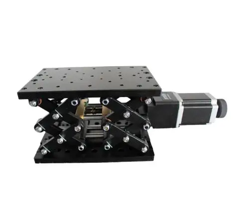 

Scissor Electric Lifting Table Motorized Vertical Stage/Lab Jack Stroke 50mm Load Capacity 10kg Stepper Motor