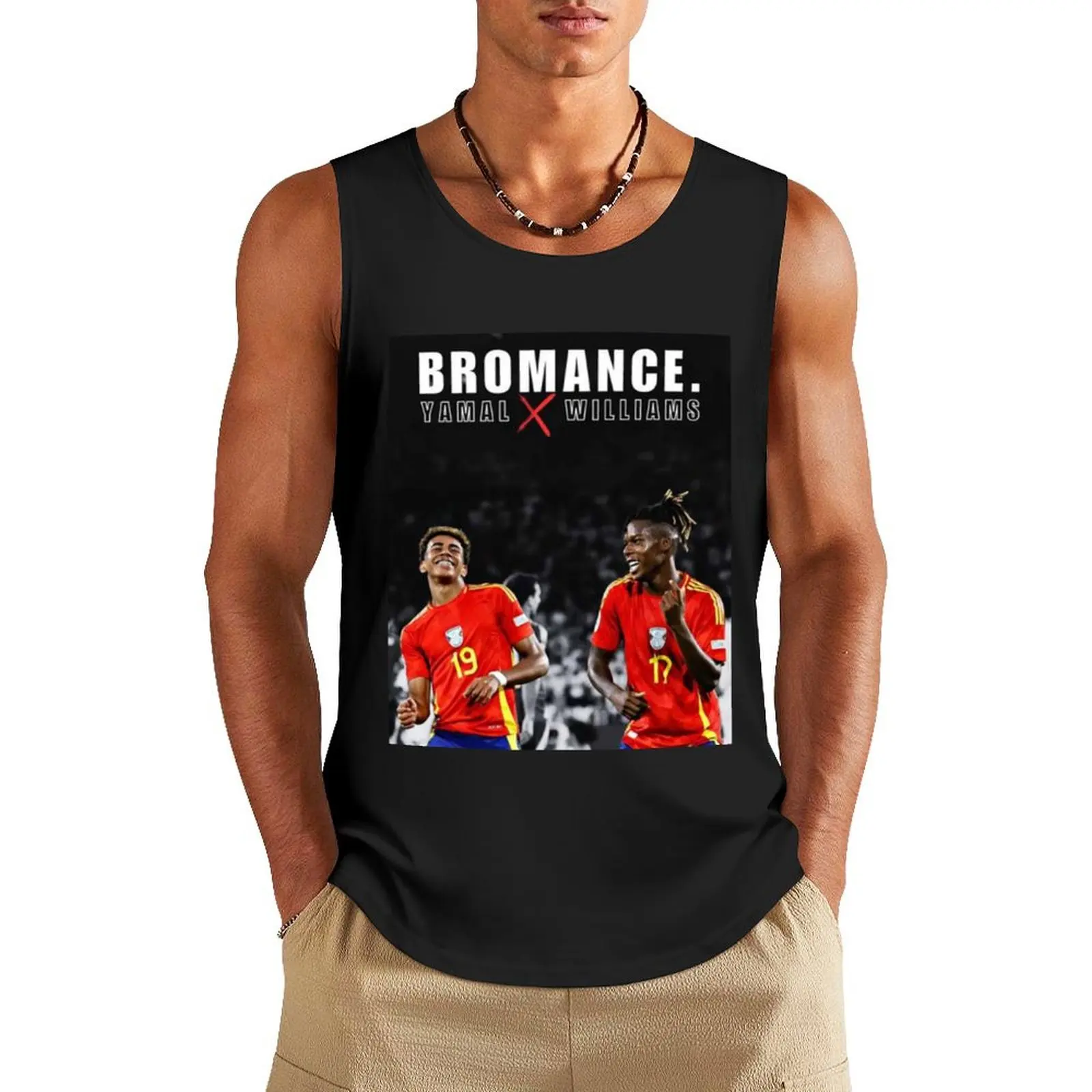 

Lamine Yamal Spain Nico WilliamsLamine Yamal Spain Poster Nico Williams Tank Top man vest Men's clothes t shirts
