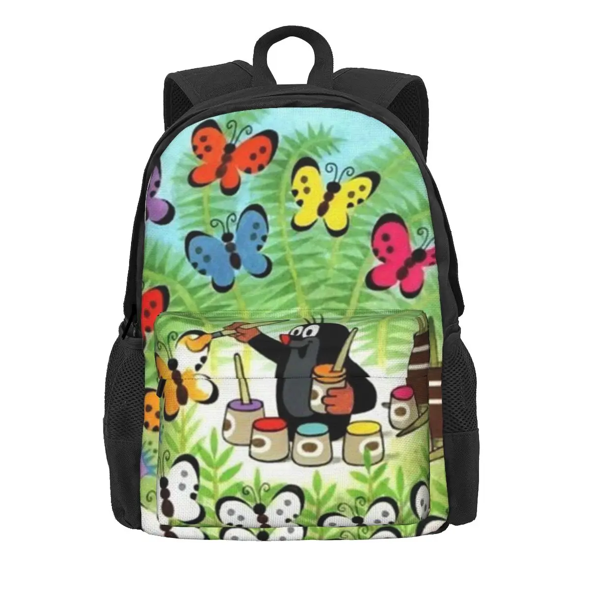 The Little Mole Krtek ransel Laptop wanita, tas sekolah anak modis Mochila ransel anti air remaja