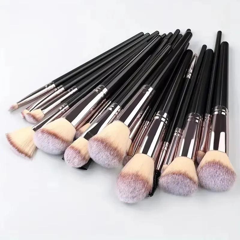 Complete Professional Makeup Brushes Set All in One Kit for Eyeshadow Eyeliner Face and Detailed Cosmetics Application Tool C712