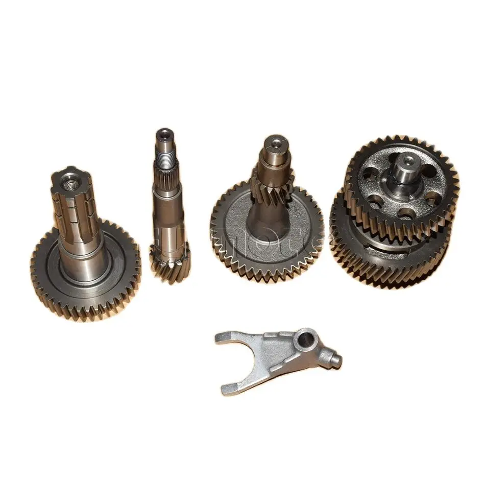 Shift Gear/Reverse Gear/Output Shaft/Drive Shaft/Fork fit for GY6 wangye engine/E-TON 150ATV