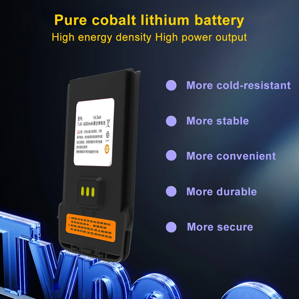 ثنائي النطاق 10 واط والشبكة العامة لاسلكي تخاطب زر واحد تردد سريع مطابقة مستوى مقاوم للماء/الغبار IP67 الاتصال الداخلي #6