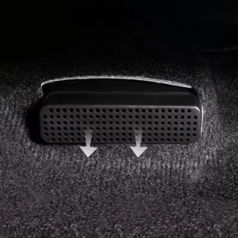 Car Seat Air Conditioner Duct Vent Outlet Grille Cover trim fit For Toyota C-HR CHR 2017-2020 car Accessories 2