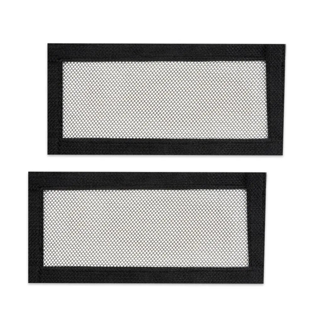 10 Pcs Anti-blocking Dust Mesh Under Seat Car Styling Dust Protective Net Black Outlet Protector Air Vents Cover Car Accessories