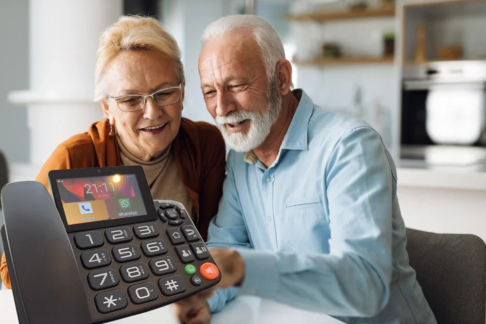 Dual SIM Card Quad Band Desktop Wireless PhoneVideo intercom  System DoorPhone for Home  TUYA Wireless WiFi  Wall Mount