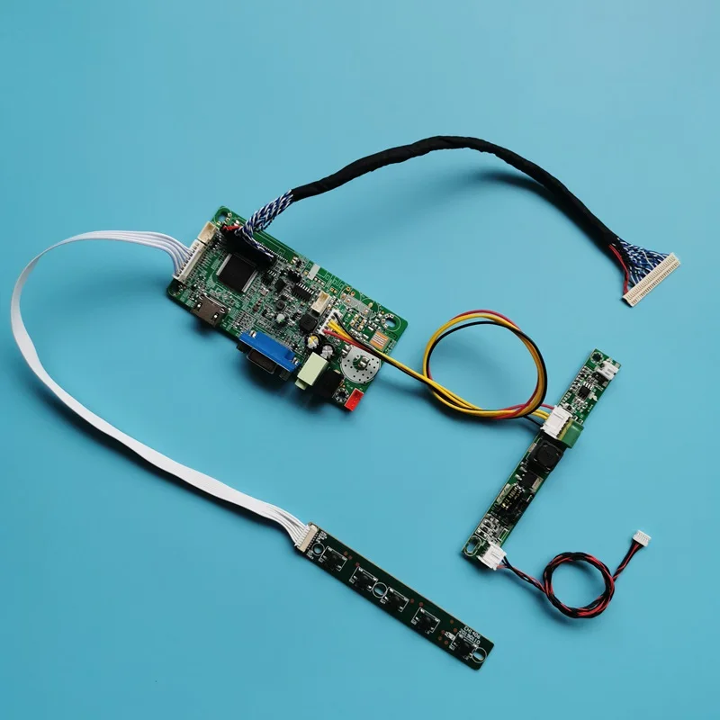 Para LTM200KT10 LTM200KT12 controlador de matriz LCD Placa de controlador Kit DIY 1600*900 LVDS pantalla de 30 pines altavoz Compatible con HDMI 20 "VGA