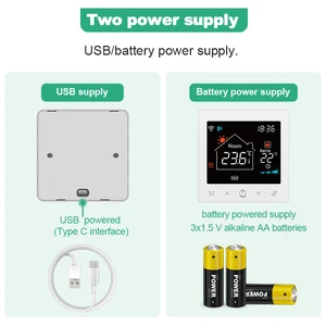 ترموستات غلاية واي فاي من Tuya Smart Home ، لاسلكي ، تسخين غلاية ، منظم حراري رقمي ، سمارت لايف ، أليكسا ، جوجل هوم ، 433 ميجا هرتز أفضل 6 ماكينة صنع قهوة واي فاي تويا مبيع - رقم 4