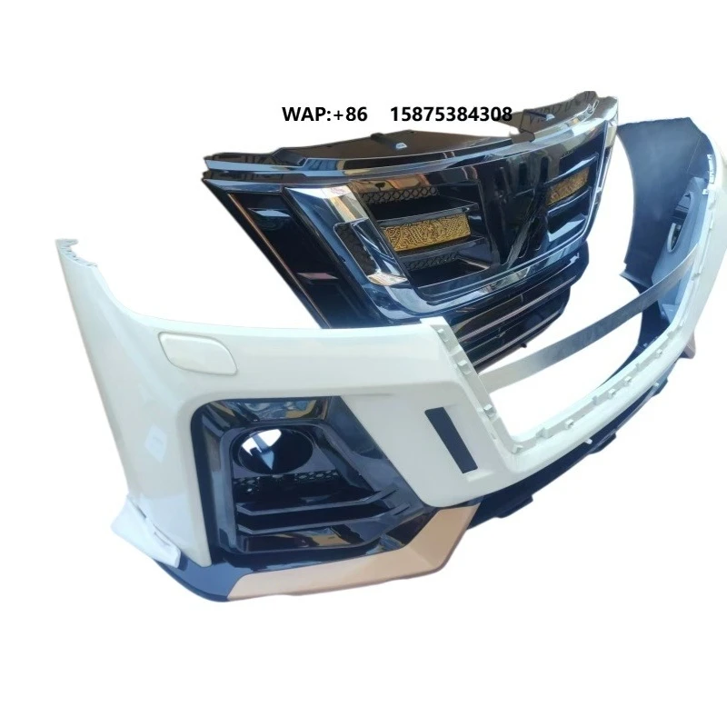 

New for Patrol Y62 Front Bumper & Grille Assembly with Clips-Bolt-On Installation for 2013-2021