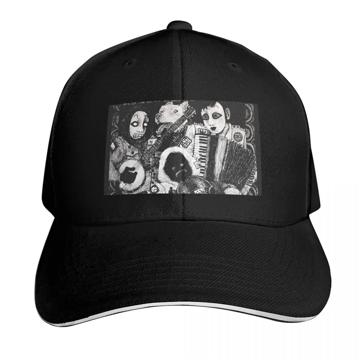 totheark (the folk punk band) Baseball Cap Six Panel Structured Crown Sun Protection UPF 50+ Breathable Mesh Back
