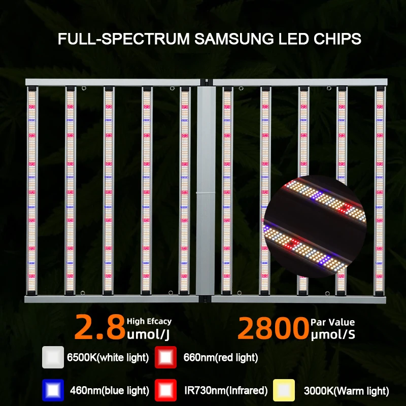 1000 واط ضوء نبات الأخطبوط أدى الطيف الكامل داخلي الزراعة الزراعية ضوء التكميلي 1200 واط ضوء نمو النبات #2