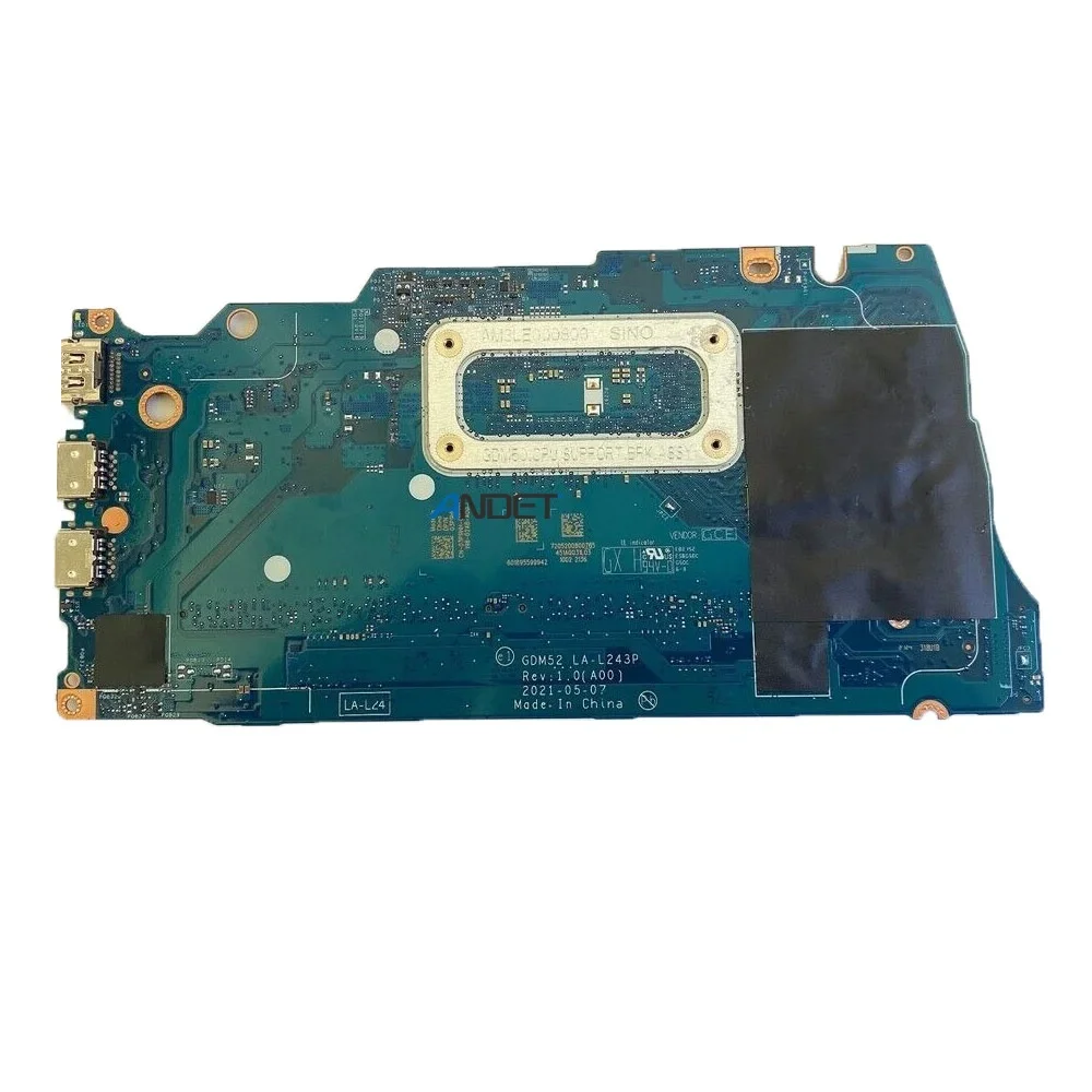 Inspiron 3511 For DELL Laptop Motherboard Notebook Mainboard GDM52 LA-L243P I5-1035G1 Accessories 03P9HH OR6R3H