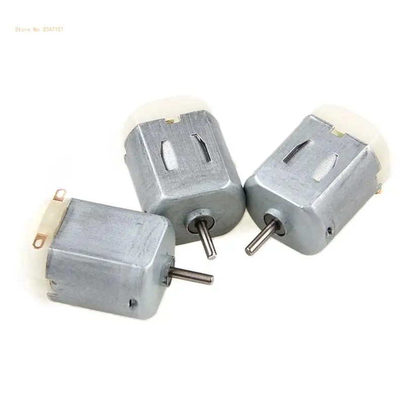 3pcs for DC 3V-6V 130 Miniature for DC Motor For Electric Toy Car Robot DIY Part Dropship