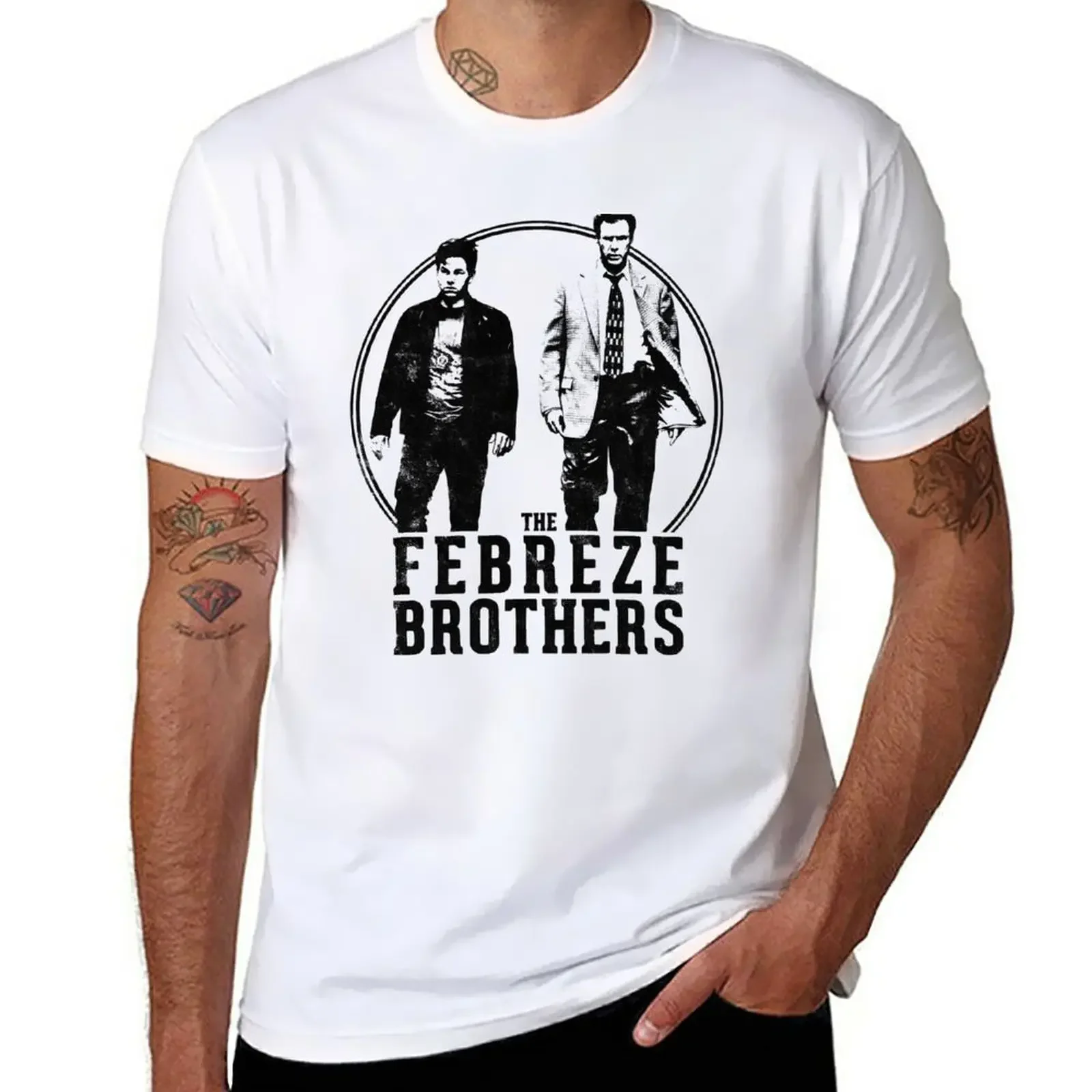 New The Febreze Brothers - The Other Guys Inspired T-Shirt Short sleeve tee animal print shirt for boys T-shirt men