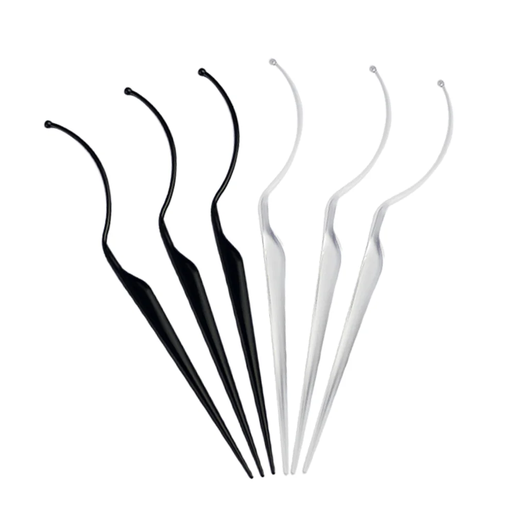 6 Pcs Fake Eyelashes Display Stand Applicator for False Extensions Holder Salon Accessories