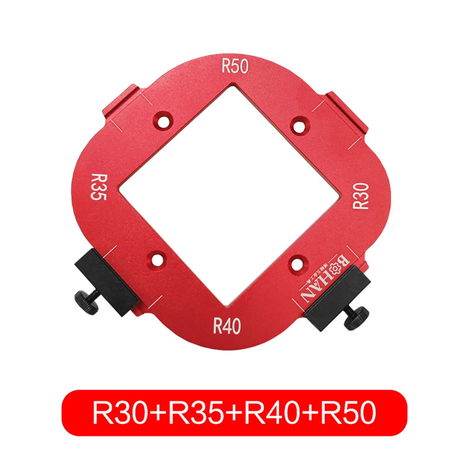 Hardheid Hoeken Router Bit Templates Herbruikbare Positionering Nauwkeurig Meten Voor Meubels Ecologisch Bord