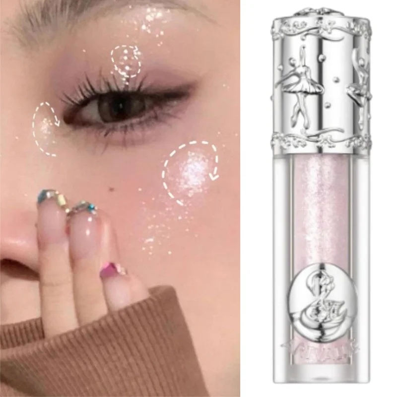 Pearlescent Liquid Eyeshadow Balletism Super Fine Shimmery Sequins Pearly delicate Eye Makeup Sparkling Eye Cosmetic