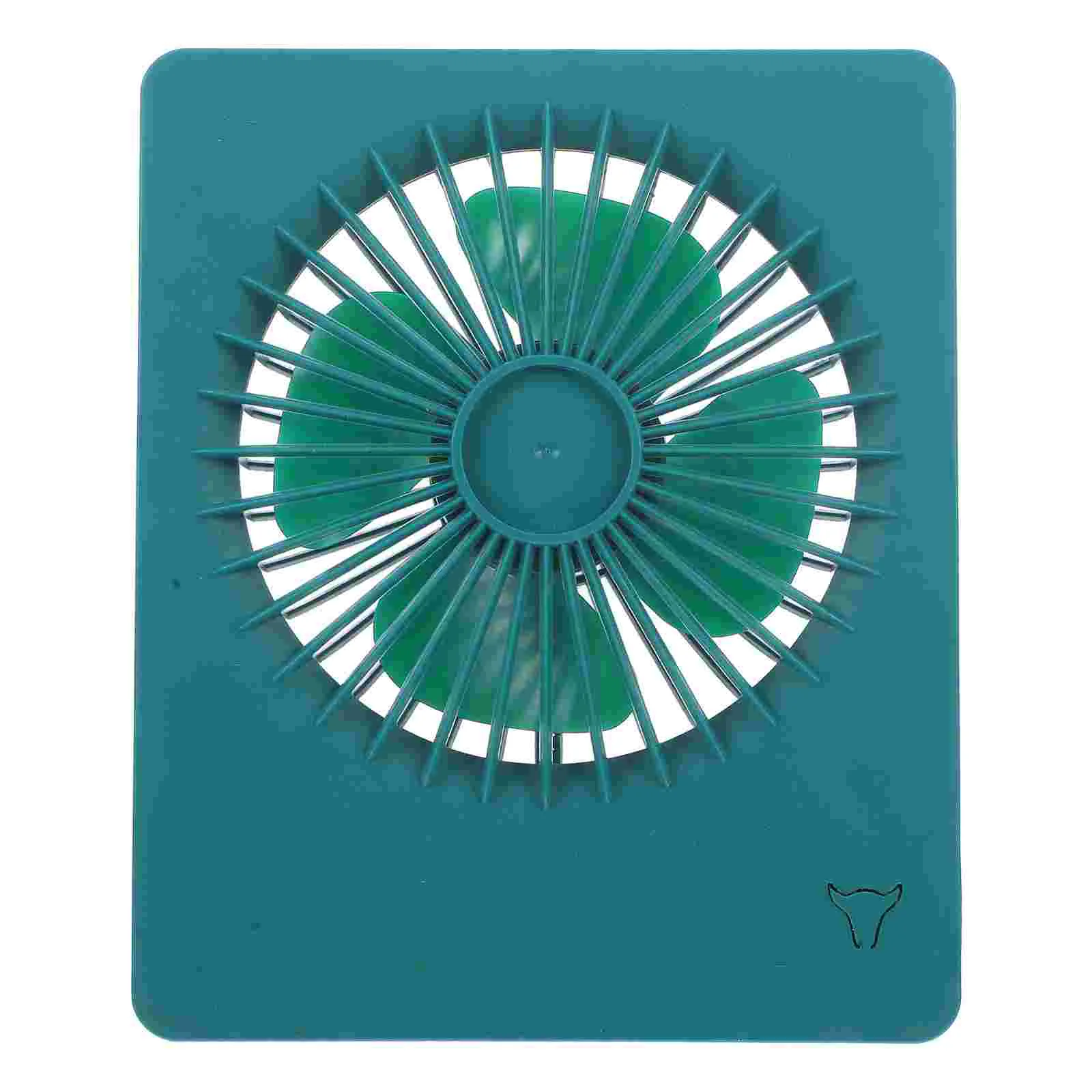 

Silent Desktop Fan Office Rechargeable Portable Folding Hanging Screen Fans USB Cool Artifact Home Use Small Size Three