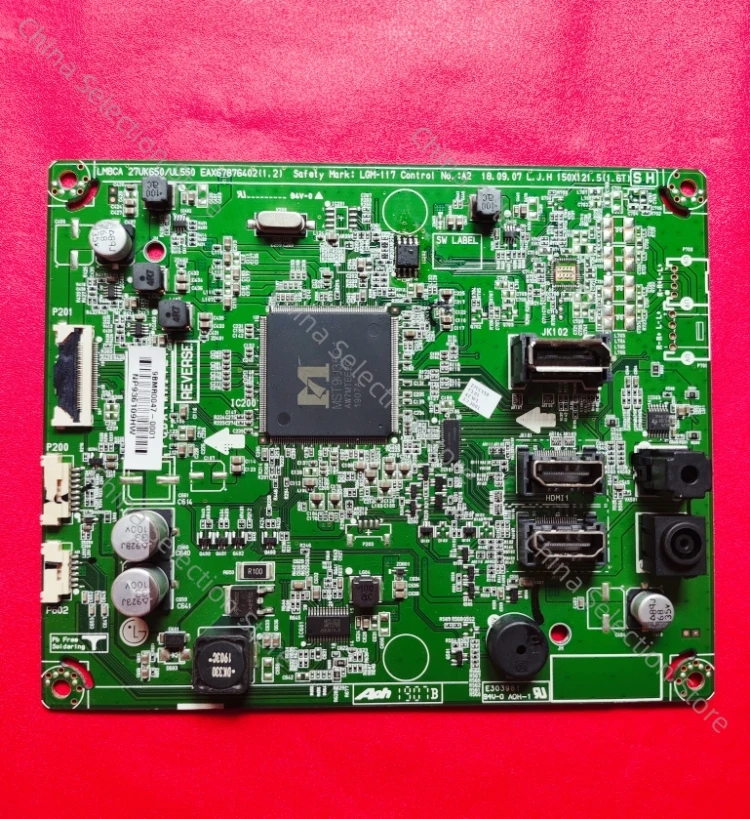 Carte principale originale pour LG 27UL550 27UL600 27UL500, EAX67876402 (1.2), nouvelle collection