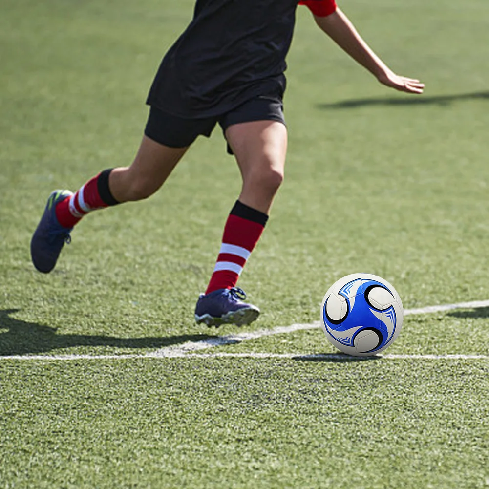 Size 5 Machine Stitched Football Waterproof Match Training Football Professional Soccer Ball for Sports Match Game