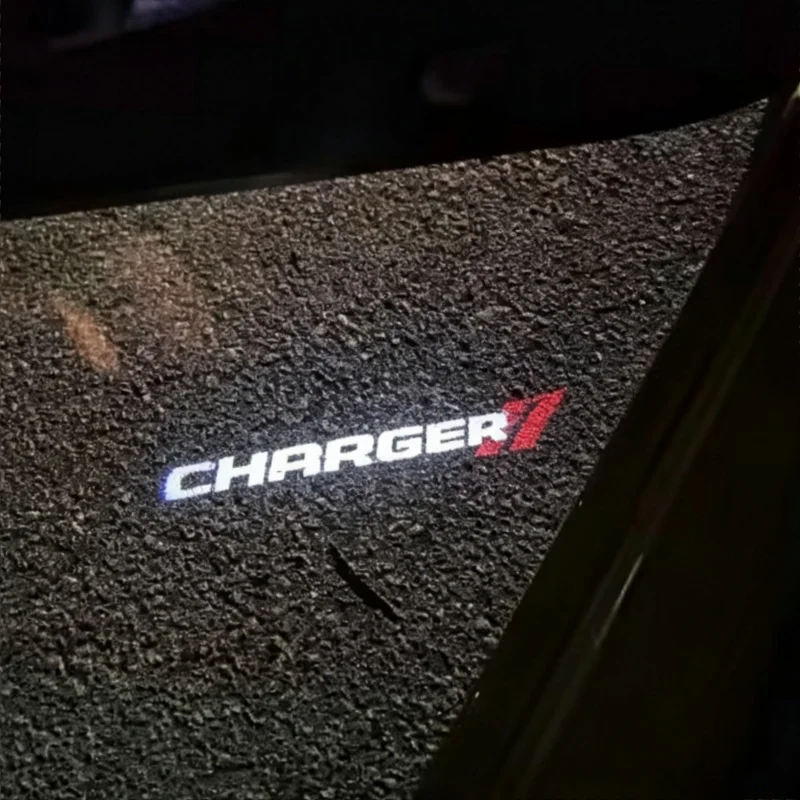 Car Welcome Courtesy Ghost Shadow Lamp Car Door Puddle Light For Dodge Charger 2006-2019 Magnum 2005-2008 Avenger 2008-2014