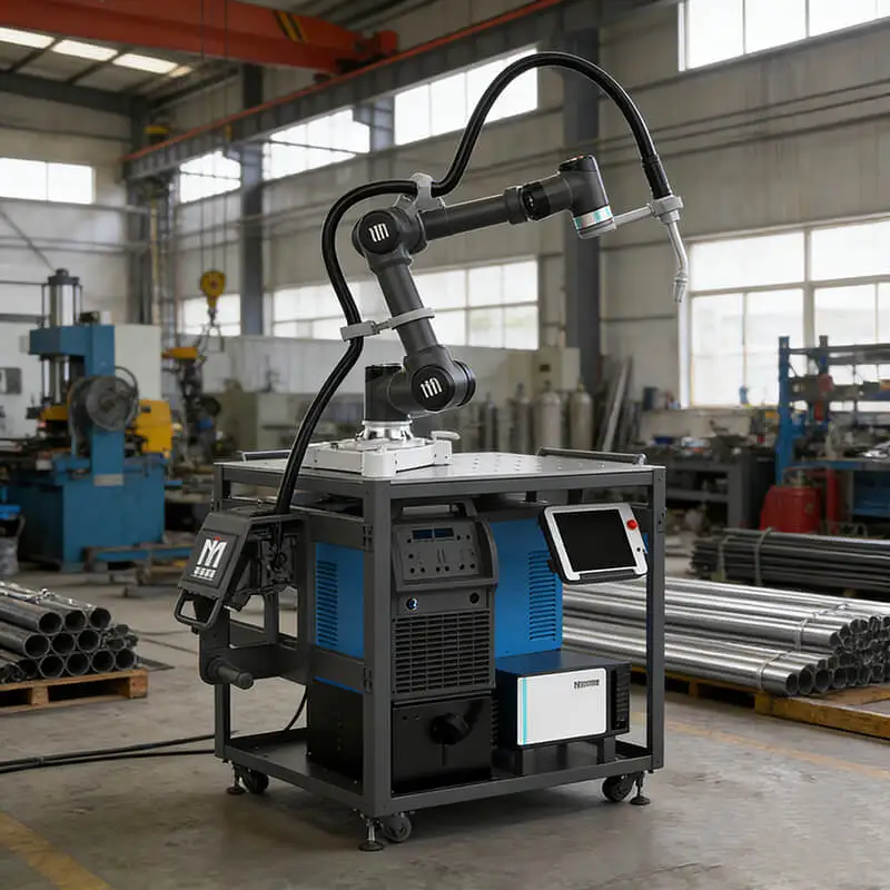 6 DOF Manual Welding Cobot Servo Control 5kg Hardware FurnMechanical ArmManipulatorWorkstationServo Actuated Jib Arm