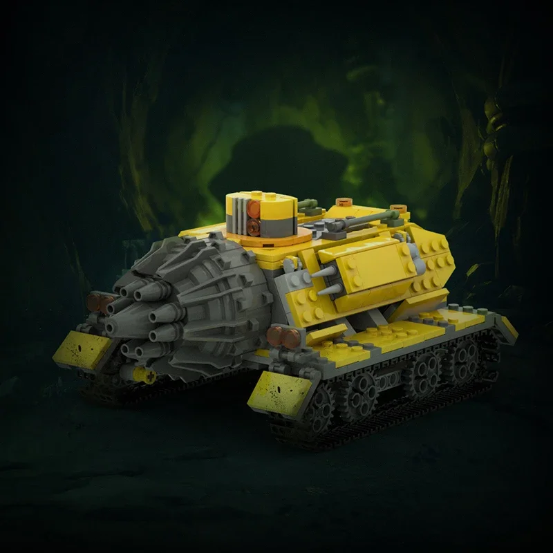 

MOC Deeps Rocks Галактическая колесница, автомобильные строительные блоки, набор строительных блоков, автомобиль для сверления, кирпичи, игрушки для детей, подарки на день рождения
