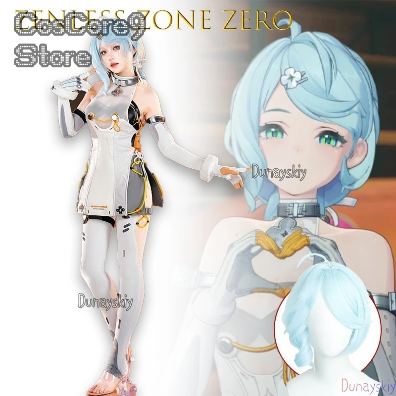 

Zenless Zone Zero Seed Oppolous Team Косплей органов로윈 의상 Предпродажа для женщин Сексуальная школьная форма Юбка Наряд Меха Хэллоуин
